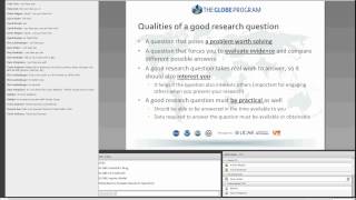 Scientist Skills: How to develop a research question