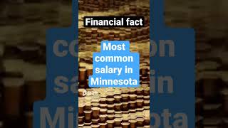 US STATE SALARY MINNESOTA?! Financial facts #money #shorts