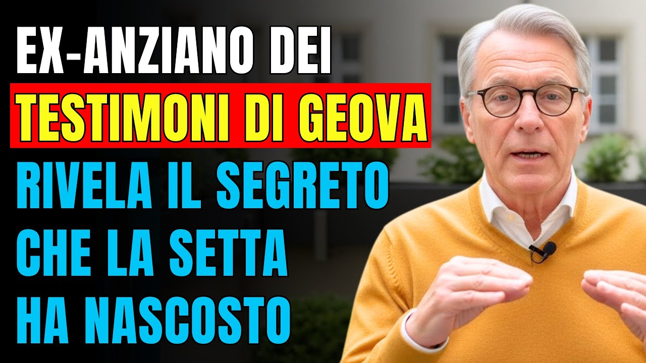 storia reale💔👴 Testimoni di Geova espone IL SEGRETO CHE LA SETTA HA NASCOSTO