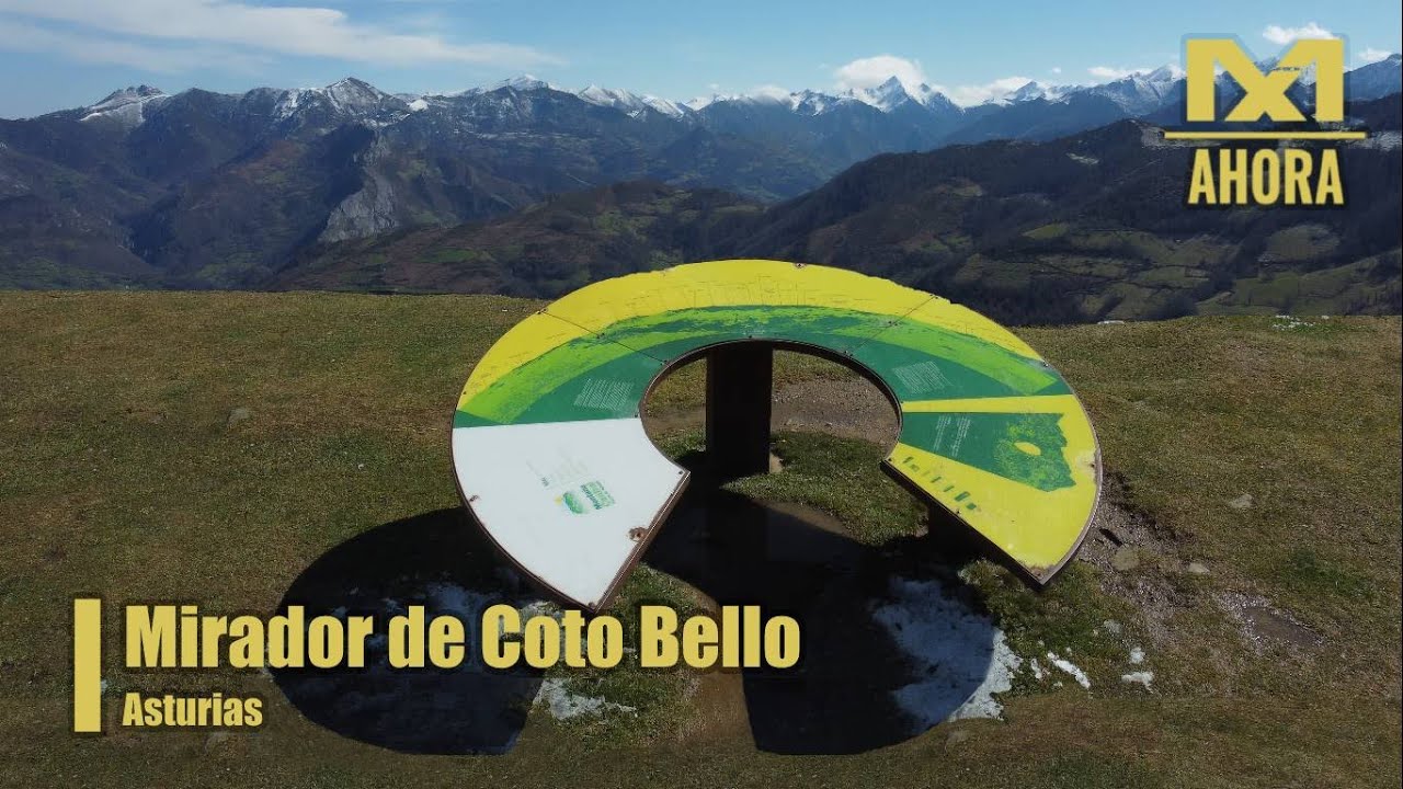 MIRADOR DE COTO BELLO (ALLER - ASTURIAS) A VISTA DE DRON