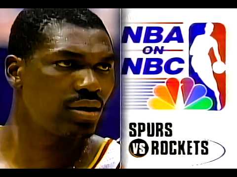 Spurs @ Rockets 1995 WCF Game 6 (NBA On NBC)
