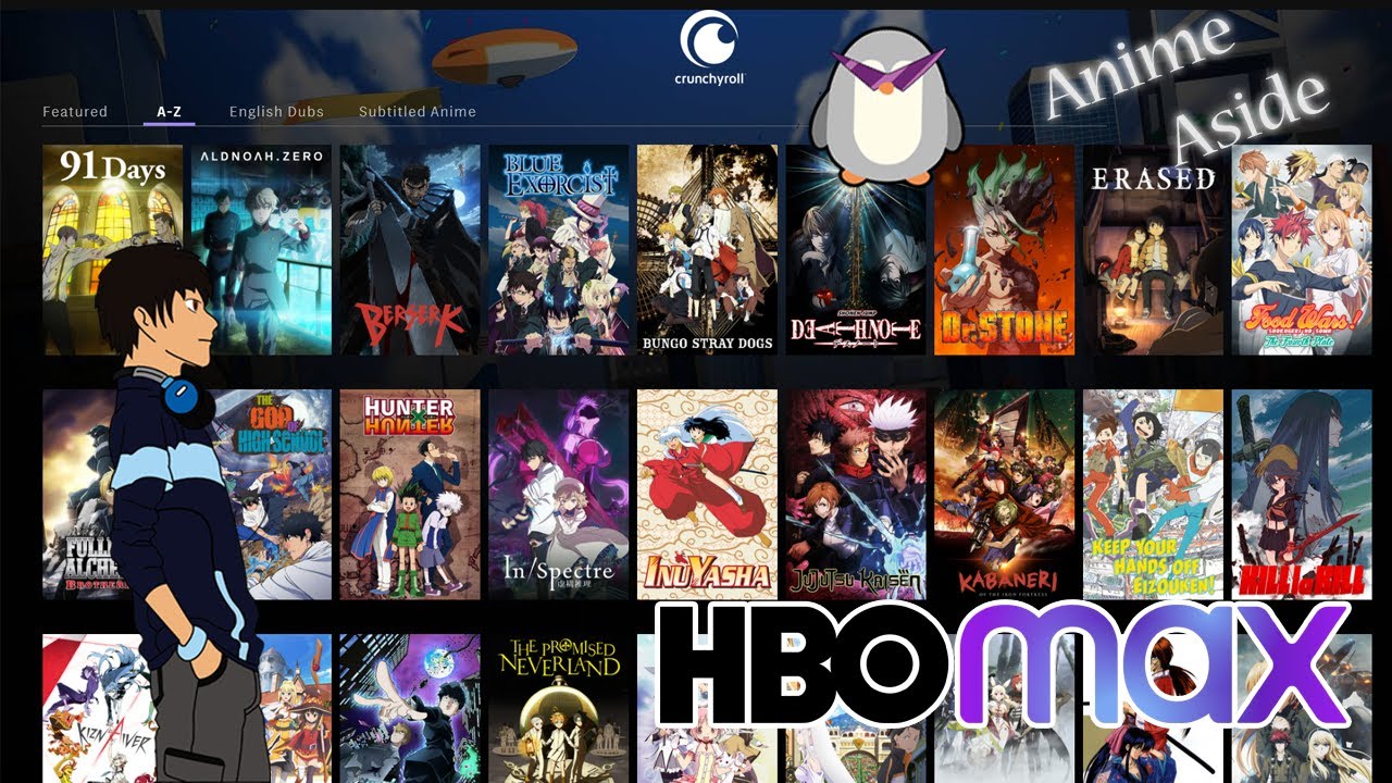 HBO Max will stream anime titles from Crunchyroll