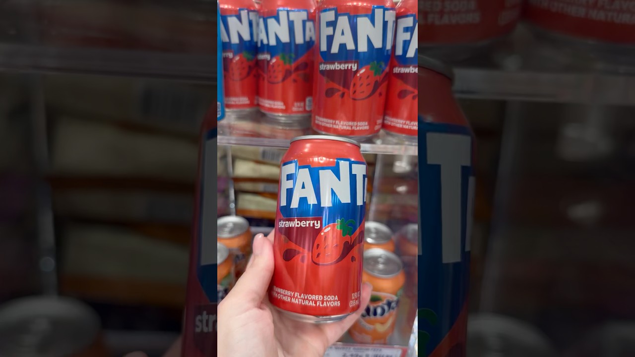 Fanta flavors 😱