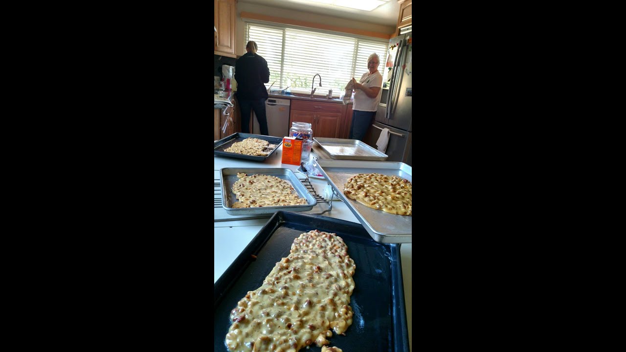 How To Make Microwave Peanut Brittle YouTube