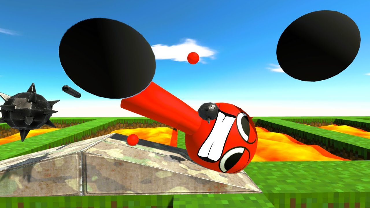 Who Can Avoid Pirate Cannon & Cross the Lava Flood to Reach the Evolution Gate (Spike Trap) – ARBS