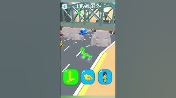 Shape Shifting 2 GAMEPLAY Level No -312 Walkthrough - New Update Car Racing #ShapeShifting #shorts