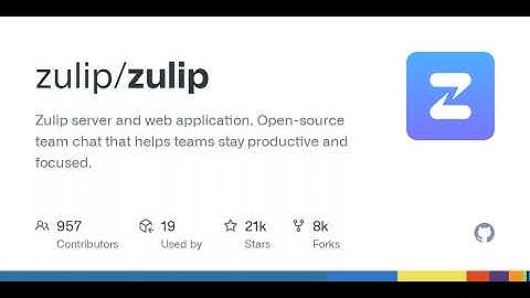 GitHub - zulip/zulip: Zulip server and web application. Open-source team chat that helps teams st...