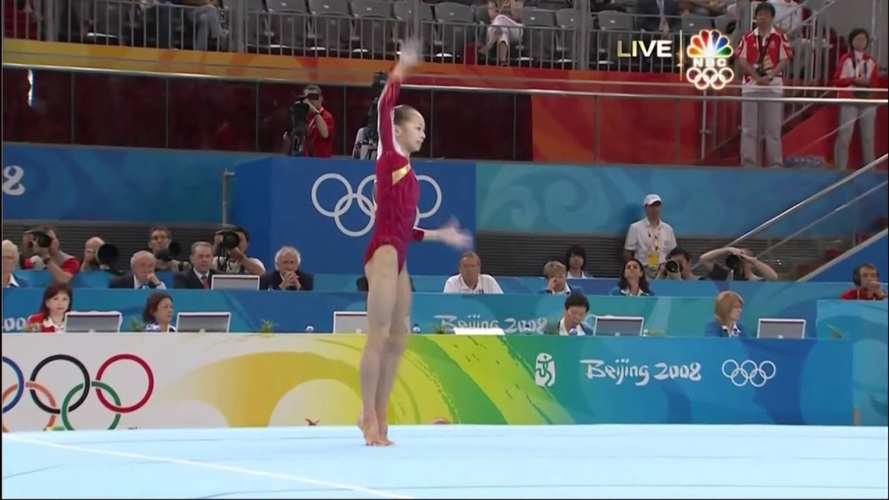 Yang Yilin - Floor Exercise - 2008 Olympics All Around