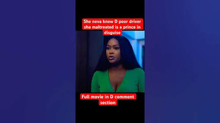 She neva knew D poor driver she maltreated is a prince in disguise #shorts