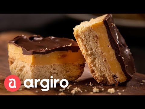 Μπισκότα με καραμέλα γάλακτος & σοκολάτα | Αργυρώ Μπαρμπαρίγου