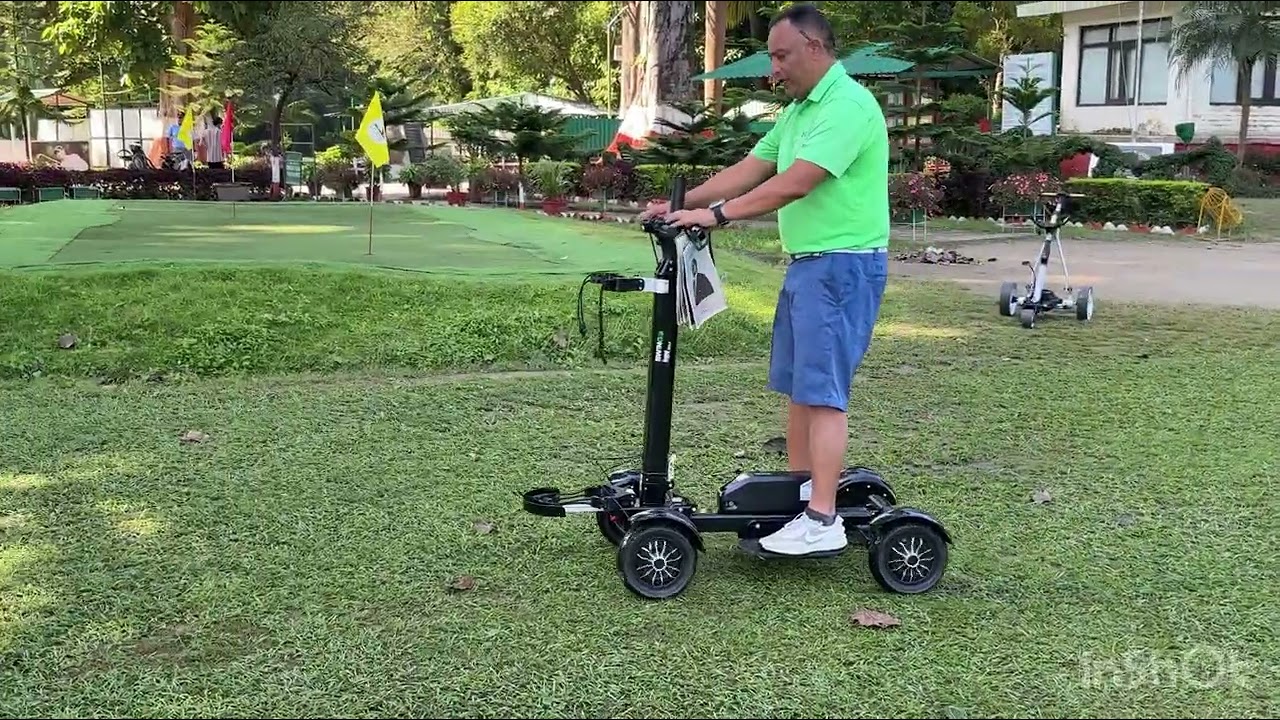 Golf scooter 4 wheels , BATTREY operated 