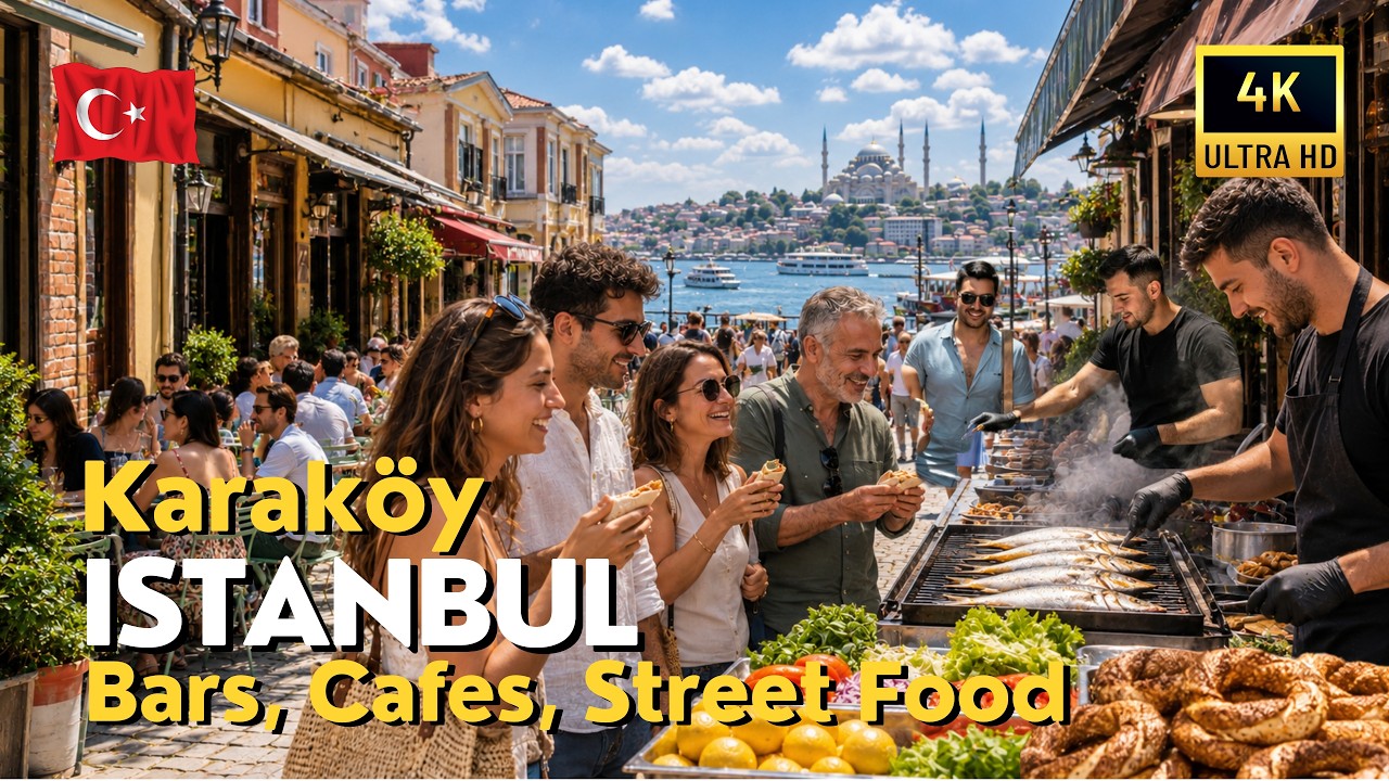 ðŸ‡1ðŸ‡, Türkiye | Istanbul | Walking Tour 4K
