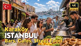 🇹🇷 Turkey Istanbul 4K Walking Tour 2026 | Karakoy: Hipster Paradise, Bosphorus Cafes & Street Foods