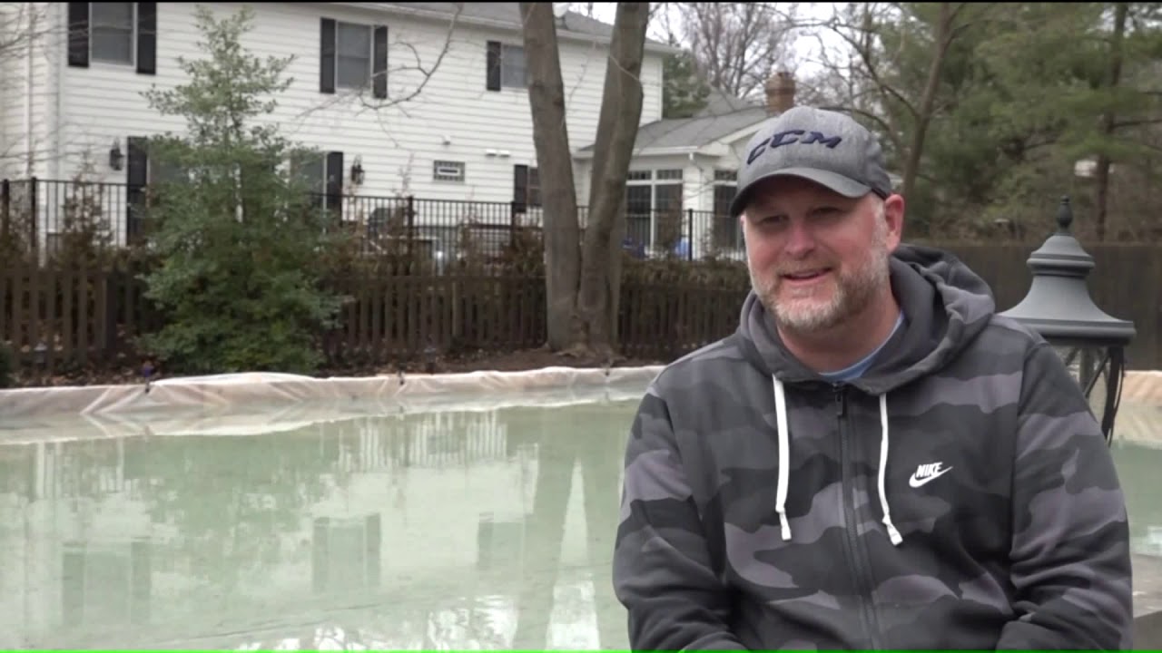 ster Groves family builds backhyard ice rink YouTube