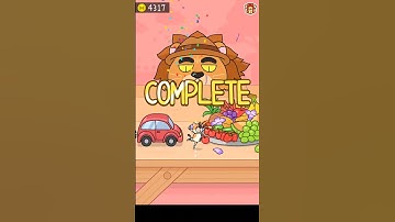 Hide & seek: cat escape| level 318 gameplay (ios,android) mobile casual game #Shorts #shorts