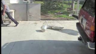 Failed ollie attempt