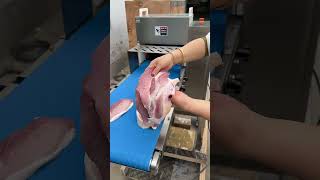 Meat cut slice machine