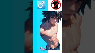 Demonslayer Boys In shirtless 😍🥰 Part 1 #demonslayer #anime #animeedit #shorts #edit #viral