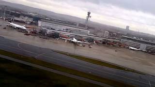 Turkish Airlines A320 Takeoff RWY23L EDDL Dusseldorf, Germany