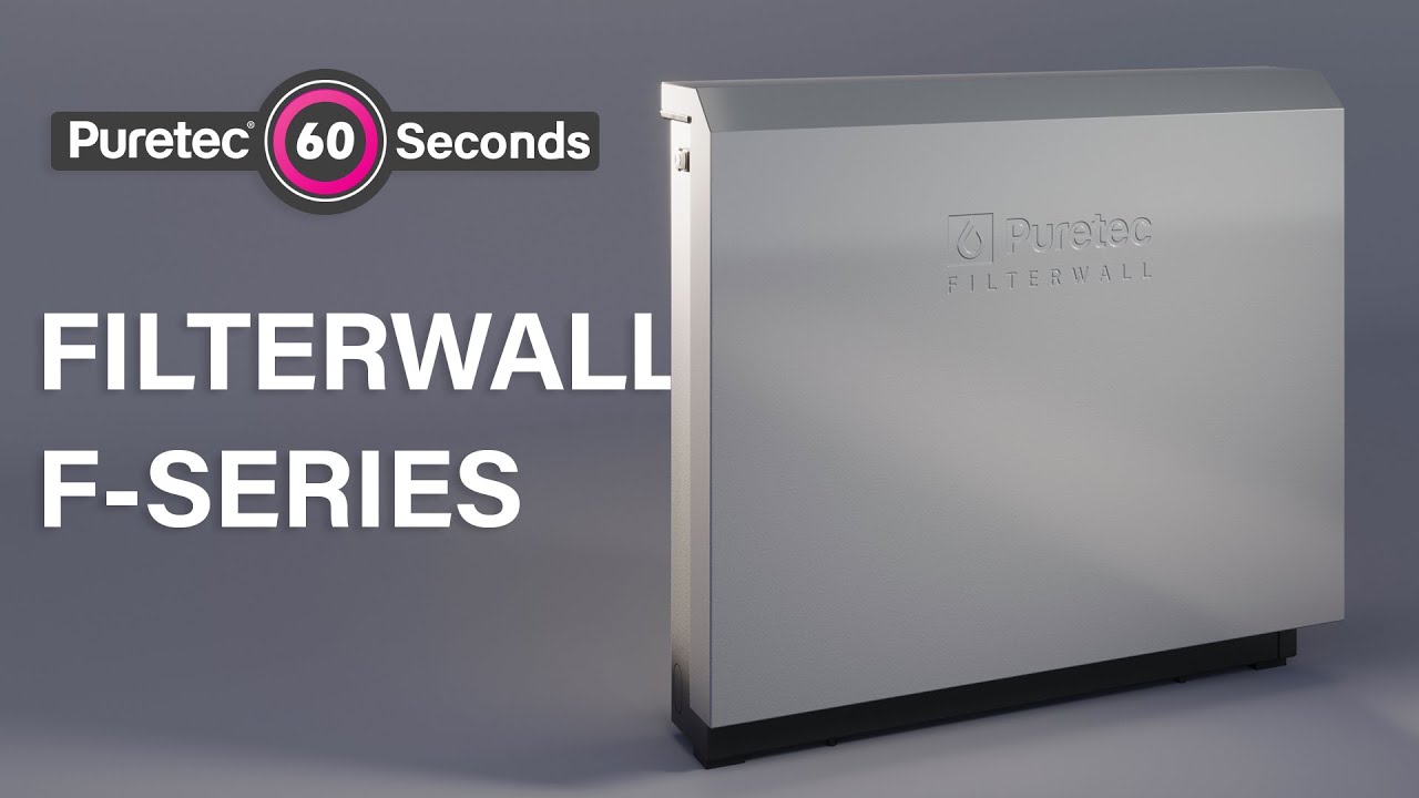 Puretec FilterWall F Series: 3 Stage Whole House Water Filter