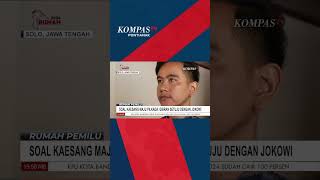 Sependapat dengan Jokowi, Wapres Terpilih Gibran Tak Setuju Kaesang Maju Pilgub Jakarta #shorts