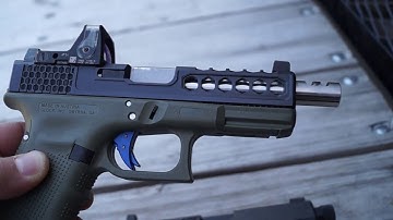 NCEngravers.com  - Glock 19 - Slide Milling - Part 1