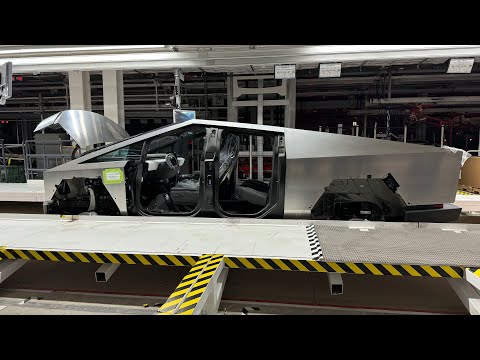 Tesla Cybertruck Manufacturing Tour