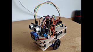 Arduino Nano based robot (obstacle avoidance)