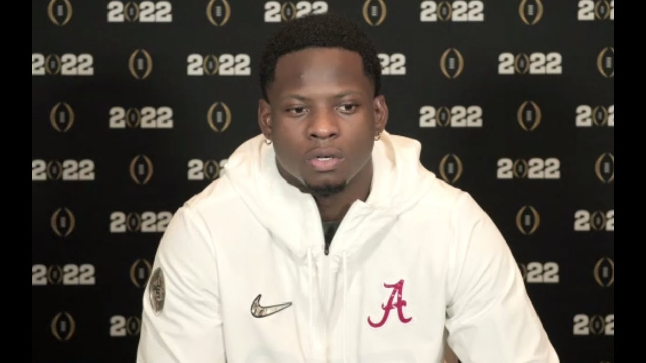 Brian Robinson "I want to lay it all out for my team in my final game at Alabama." | CFB Title