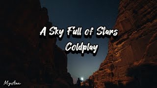 A SKY FULL OF STARS_COLDPLAY (lyric video)
