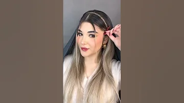 آموزش مدل مو جلو سر مدل مو 
