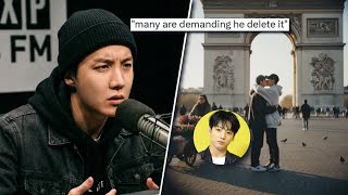 Jhope Deletes Pics Showing Jk Is After Homophobia? Fans Say He Lies To Us Tour Is At Risk