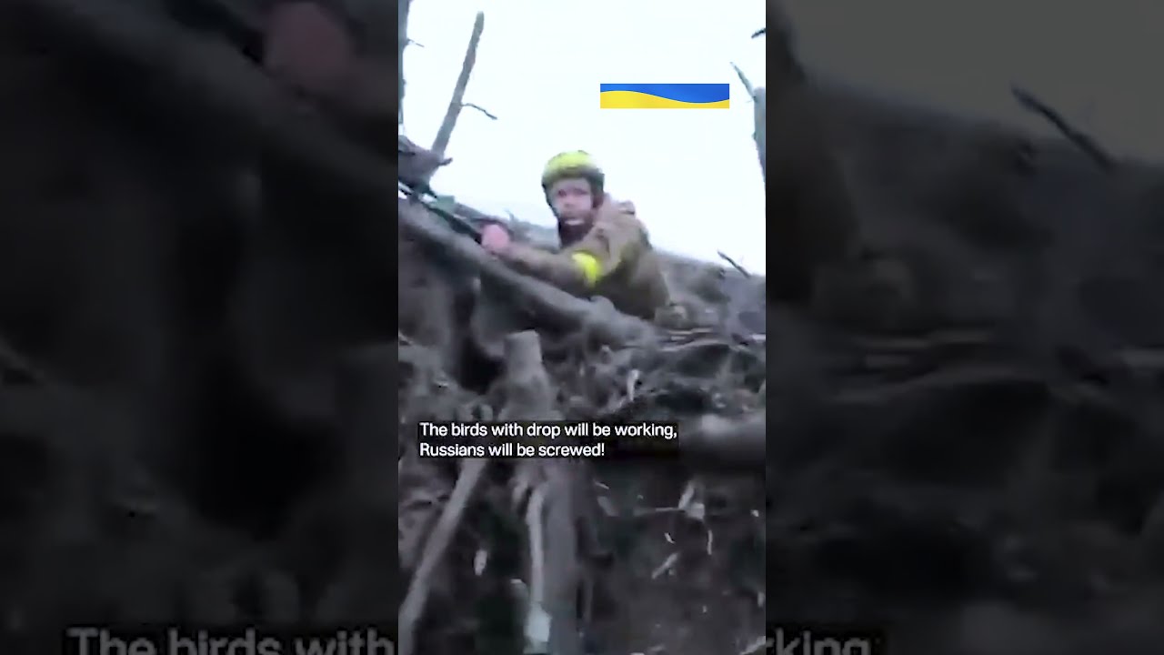 Terrifying Trench Footage From Ukraine Shows Brave Fights Protectin Their Position With Gunfire