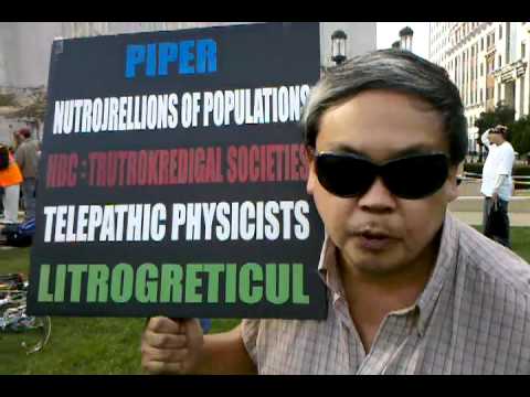 Frank Chu at the Oscar Grant Johannes Mehserle Dem...