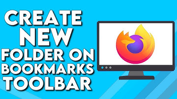 How To Create New Folder on Your Bookmarks Toolbar on Mozilla Firefox Browser