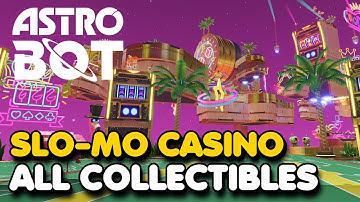 Astro Bot - Slo-Mo Casino 100% Walkthrough (All Bots & Puzzle Pieces)
