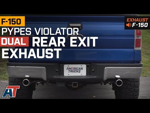 2011-2014 F150 Pypes Violator Dual Rear Exit System 3.5L EcoBoost Exhaust Sound Clip & Install