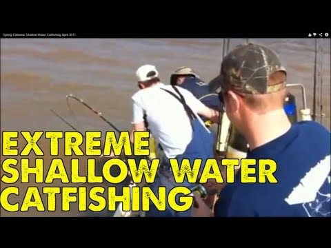 Video Shallow water catfishing