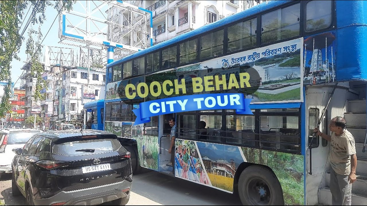 COOCH BEHAR | Wide Roads, Clean and Green Heritage! City | Driving Downtown