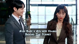 Kim Bum and Ryu Hye Young Cute Moments Behind the Scene