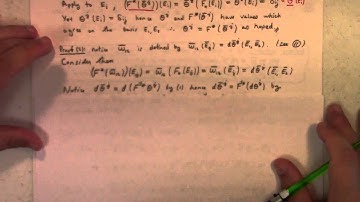 Differential Geometry: Lecture 20 part 2: Gauss