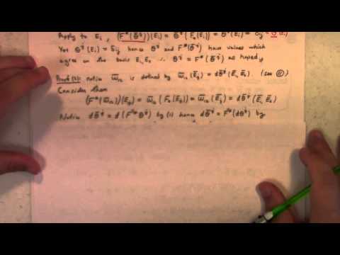 Differential Geometry: Lecture