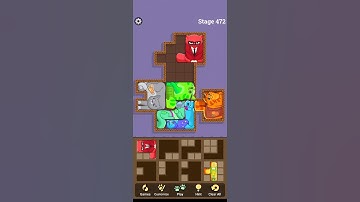 Puzzle Cats Stage 472 IOS Android Walkthrough Gameplay #shorts
