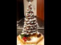 ARBOL NAVIDEÑO con Enjambres de cereal con Chocolate semi amargo