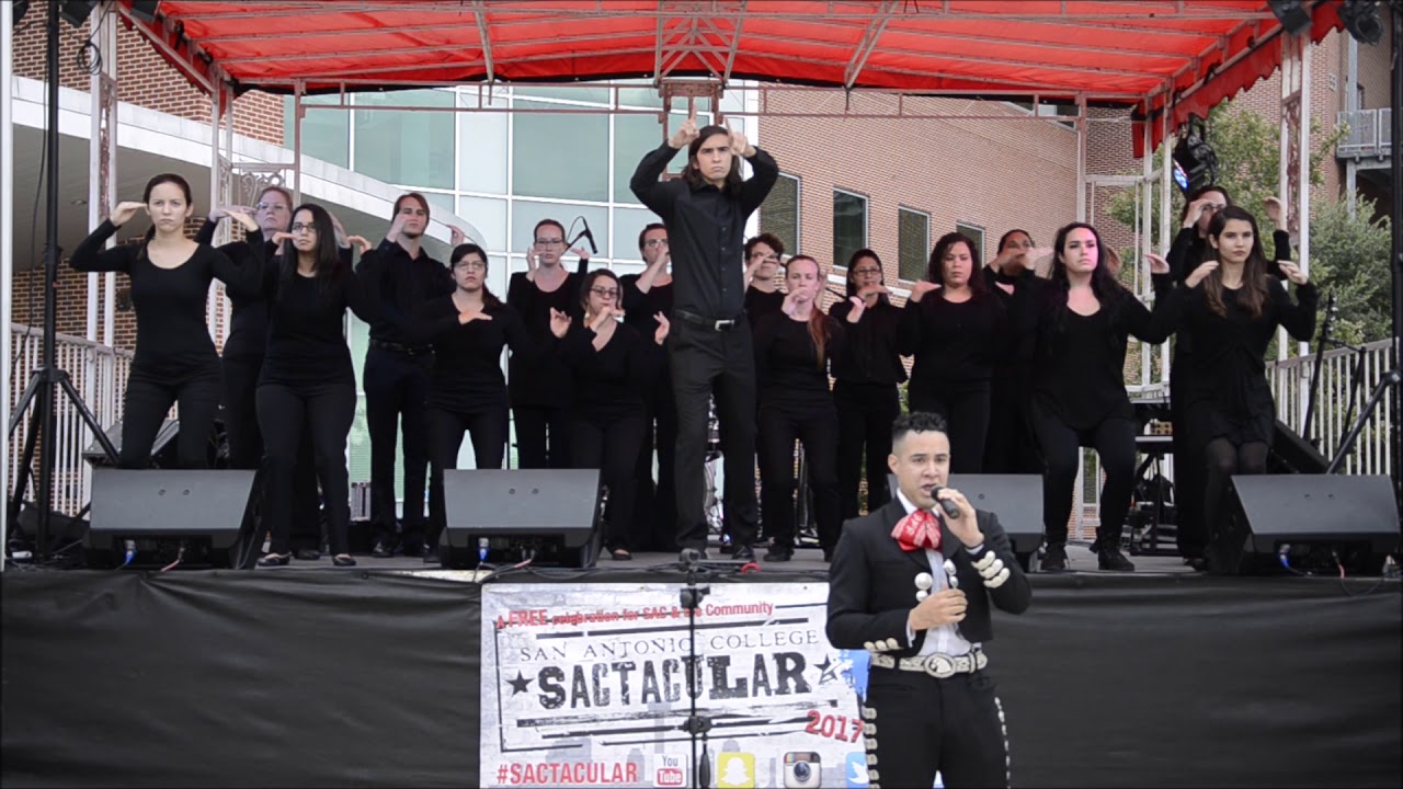 ASL Glee Club S08 - National Anthem  - SACtacular 102017