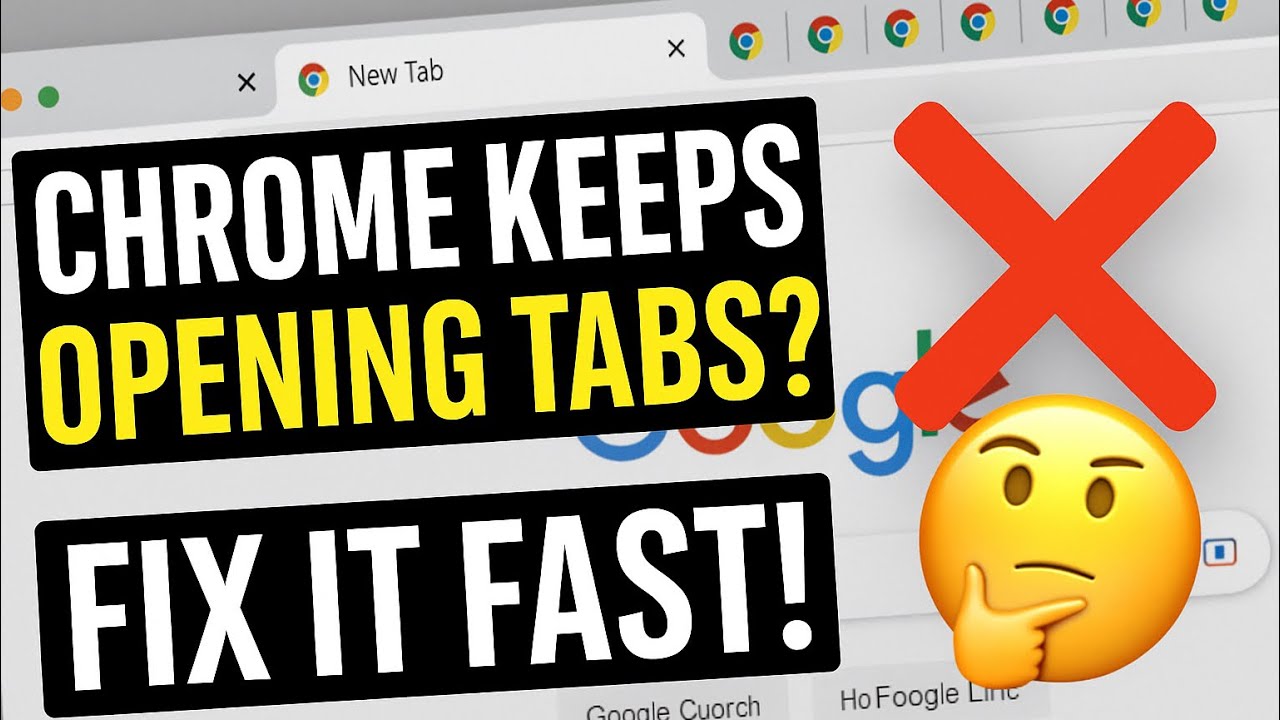 How to Stop Google Chrome from Opening New Tabs Automatically(Easy ...