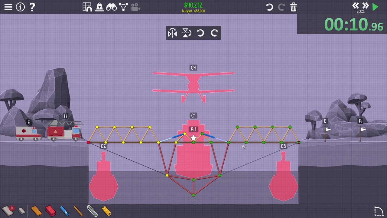 Challenge In 0m 24s 660ms By Icysnowman Poly Bridge 2 Speedrun Com