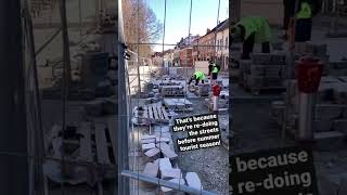 A Big Mess: Kaunas Old Town March 2022