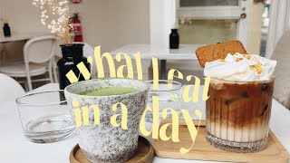 *realistic* what I eat in a day | high protein & healthy + why I eat healthy & finding food freedom