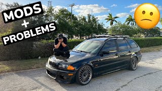 E46 WAGON MODS AND TYPICAL BMW PROBLEMS!!